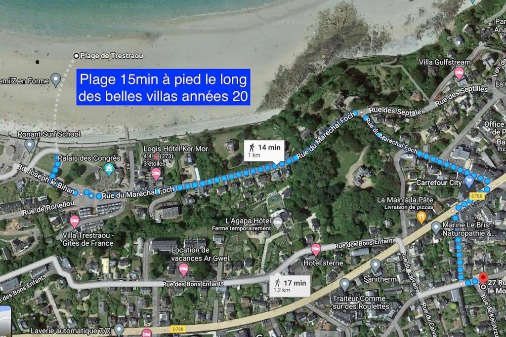 Maison Perros-Guirec 2 Chambres, Plages Et Centre Ville. 6 Pers. Esterno foto